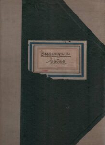 1926002 - Livro de Descarga de Cótas de 06 Julho de 1926 a Junho de 1933