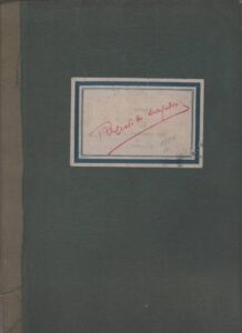 1926003- Livro Conta Corrente de Novembro de 1926 a Fevereiro de 1928 e Registo de Delegados das Colectividades de 1930