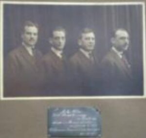 1927017 - Fotografia da Comissão Organizadora do 1º Congresso Regional de Recreio - Assinada Pelos Próprios no Verso - 22 Dezembro 1927